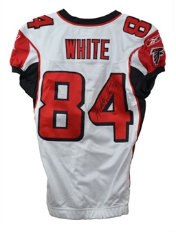 2011 Roddy White Game Worn  and Signed Atlanta Falcons Jersey 11/6/11 (Player LOA)